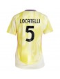 Billige Juventus Manuel Locatelli #5 Bortedrakt Dame 2024-25 Kortermet